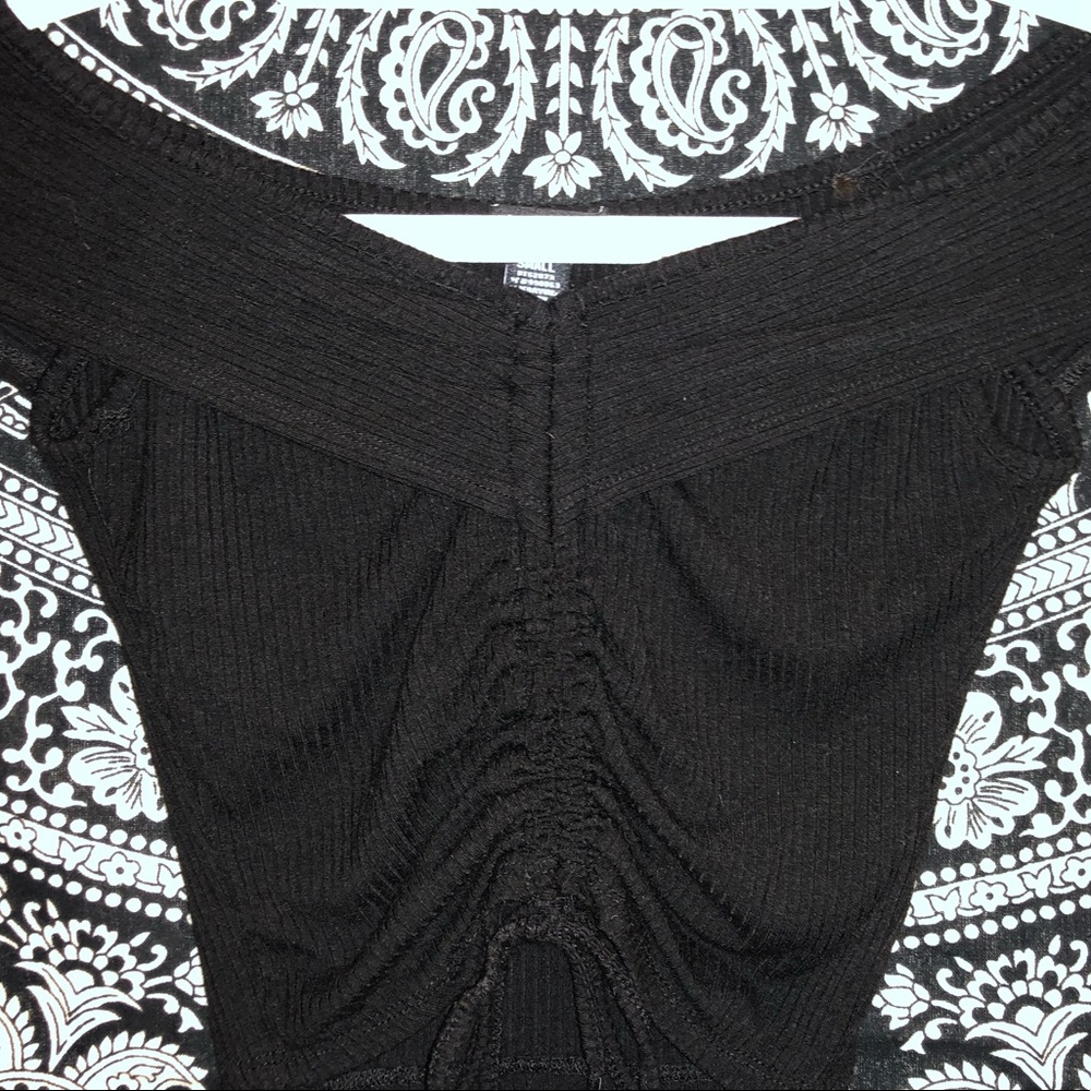 Fashion Nova over-the-shoulder drawstring top - Picture 2 of 3